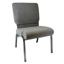 Flash Advantage Charcoal Gray Church Chair 20.5" Wide - PCHT-111