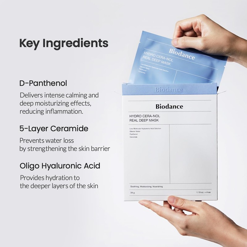Biodance [Biodance]Hydro Cera-nol Real Deep Mask (4ea)
