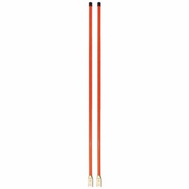 PTP (Pro Trucking Products) 36" Long Orange Snowplow Marker Kit with Hardware, Replaces Buyers 1308110