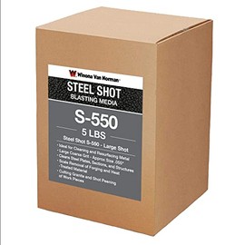 Steel Shot S-550 - Blasting Media - Large Shot Size (5lb)