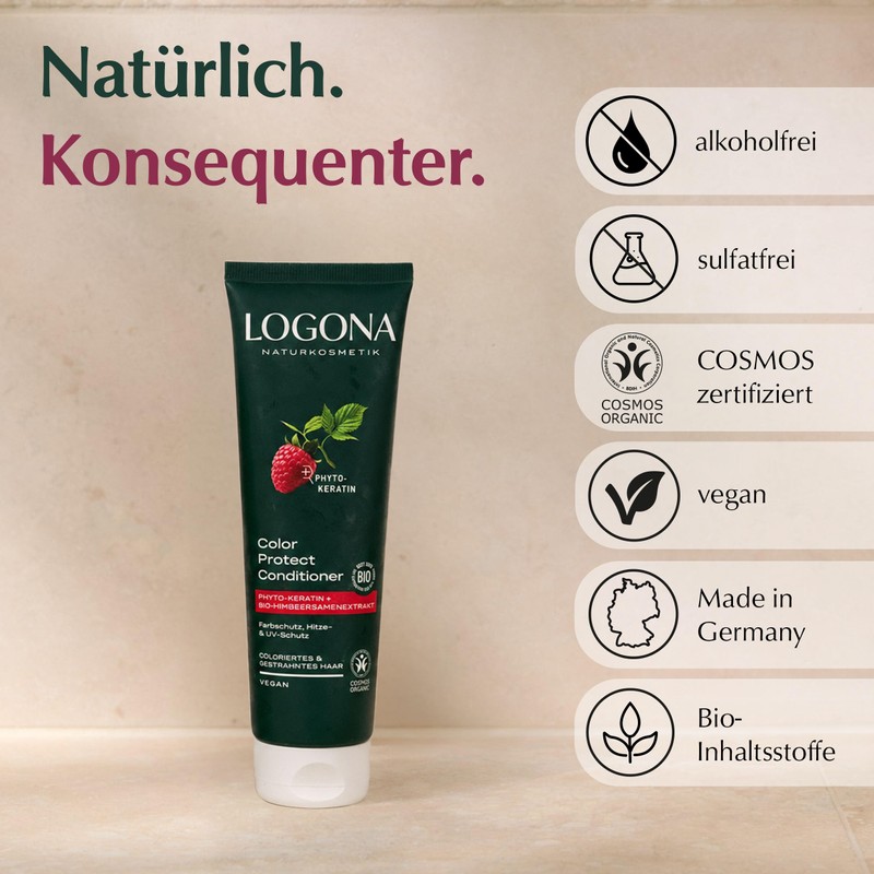 LOGONA Color Protect Conditioner, 150 ml Farbschutz Pflege