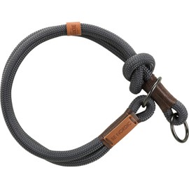 TRIXIE Be Nordic Choke, : 45 cm/Ø 8 Mm, Dark Grey/Brown, M, 0.065 kg
