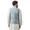 SOJANYA (Since 1958), chaqueta Nehru con estampado de mezcla de