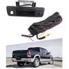 DYRDINSHOW Tailgate Replace Rear View Camera Backup Tailgate Handle Camera