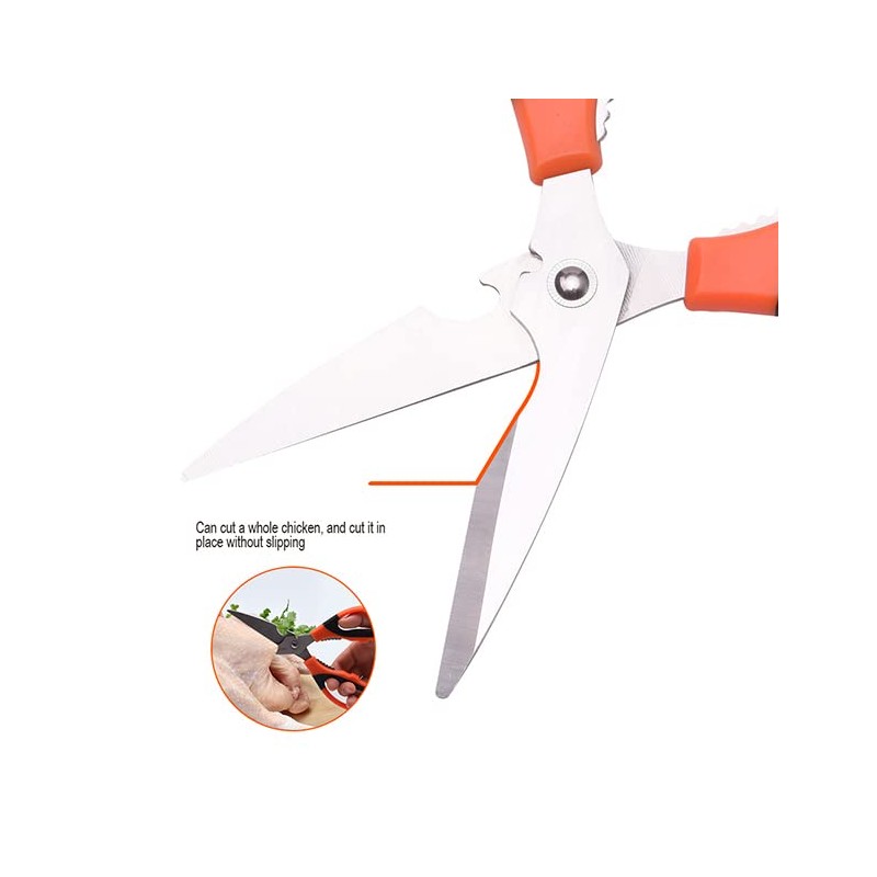 Edward Tools Heavy Duty Utility Scissors - 2mm Thick Ultra