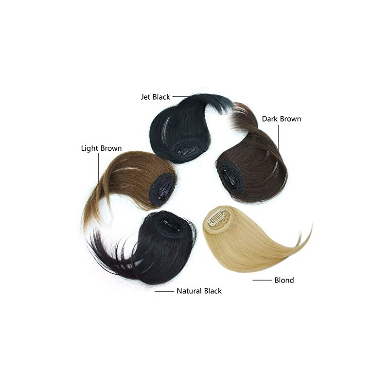 Side Bangs Real Human Hair Bangs Clip In Side Bangs
