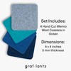 Graf Lantz - Bierfilzl Felt Coasters - Square - 100%