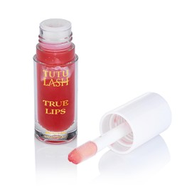 TRUE LIPS Instant Lip Plumper Lip Gloss Lip Plumping Lip Oil Tingling Hydrating Moisturising Repairs Chapped Lips Natural Ingredients Vegan TUTU LASH (Cherry)