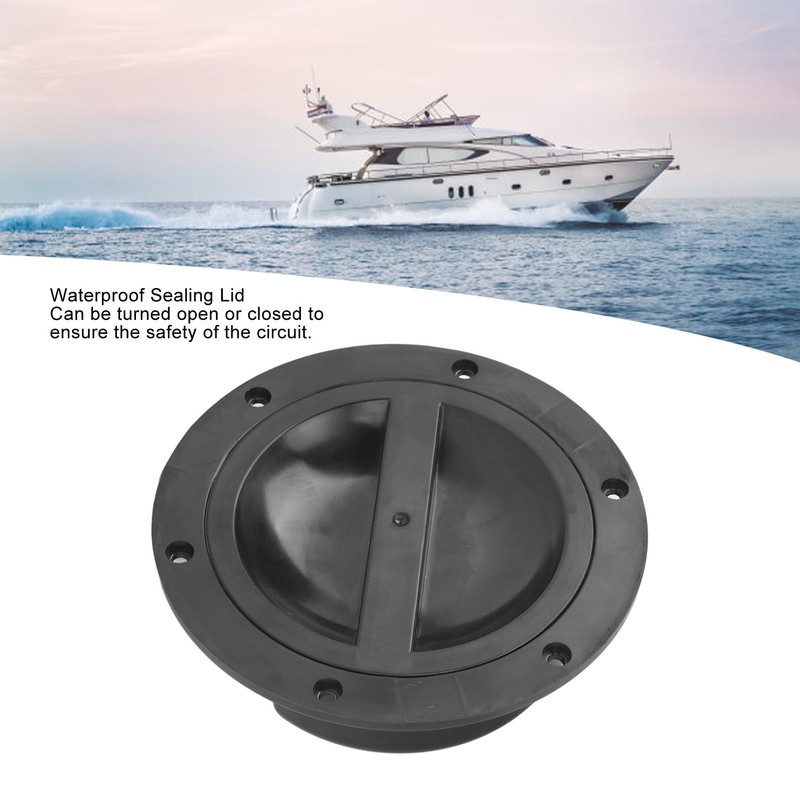 Power Supply Base With Rotating Lid M8 Fishing Boat Waterproof