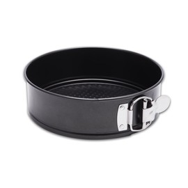 HIWARE 9 Inch Non-stick Cheesecake Pan Springform Pan with Removable Bottom/Leakproof - Black