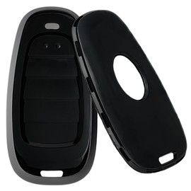 REPROTECTING TPU Key Fob Cover Compatible with 7 Buttons 2019-2023 Hyundai Sonata Nexo 2022 Hyundai Tucson 2022-2023 Palisade Santa Fe (Matte Black/Matte Black)