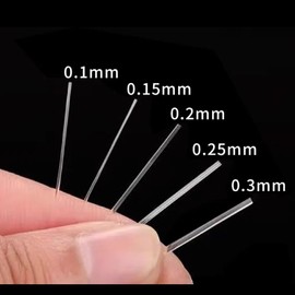 4500 Meters Strong Bonded Nylon Thread 0.15MM Wide Clear Nylon Sewing Thread for Upholstery