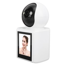 Two-Way Video Camera, 1080P Indoor Home Security Camera with 3 Modes Options, Nanny Camera for Home Security, Motion Detection, 2.8 Inch HD Screen