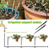 VooGenzek 100 Pieces Micro Drip Pipe Holder, Irrigation Drip Supports,