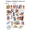 The Parables of Jesus Felt Figures for Flannel Board Bible