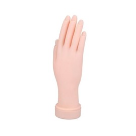 Simple Store Flesh Color Finger Model Artificial Fingernails Practice Fake Hand Nail Art