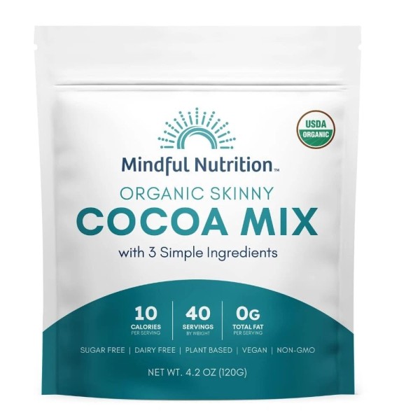 Branded Mindful Nutrition Organic Skinny Hot Cocoa Mix - 40
