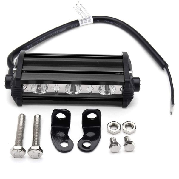 Willpower 4 Inch 15W Single Row LED Light Bar Low