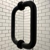 MCOCOD 6" Shower Door Handle, Double-Sided Pull Handle with Metal