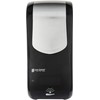 San Jamar SHF970BKSS Rely Hybrid Dispenser, Black/Stainless Look