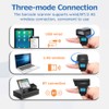 Wearable Ring Type Barcode Scanner USB Wired+2.4G+BT Three-mode Connection Support