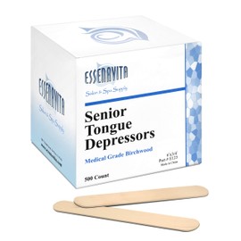 body waxing wooden spatulas (500 pack)