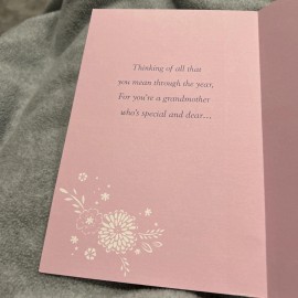 American Greetings. Heartfelt Mother’s Day Card for Grandma. Retails $3.89