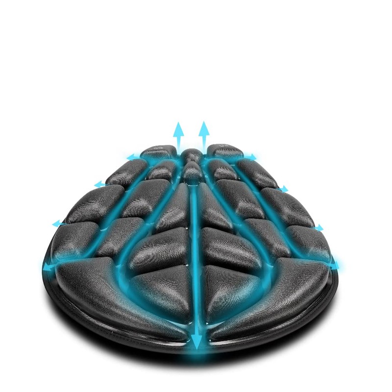 JEMIA Pressure Relief Motorcycle Air Cushion Seat Pad - Universal