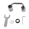 Faucet Extender Mechanical Arm Rotatable Splash Proof Copper Faucet Aerator