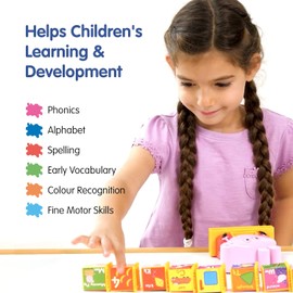 Peppa Pig - PP12 Peppa's Phonic Alphabet Toy For Kids - Interactive Learning & Child Development, Phonics, Alphabet, Spelling, Vocabulary and Recognition - Features 4 Fun Activities , 3+ Years