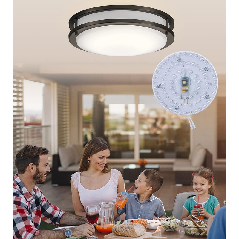 OLYMSTAR 18W LED Kit for Flush Mount Ceiling Light Circle