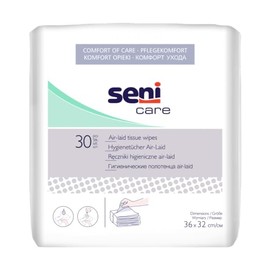 SENI CARE Airlaid Wipes - PZN 05565563 - Pack of 30