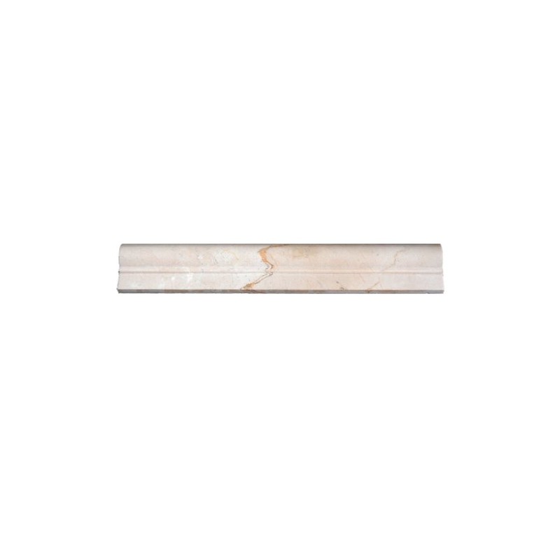 Crema Marfil Chair Rail molding honed 2x12