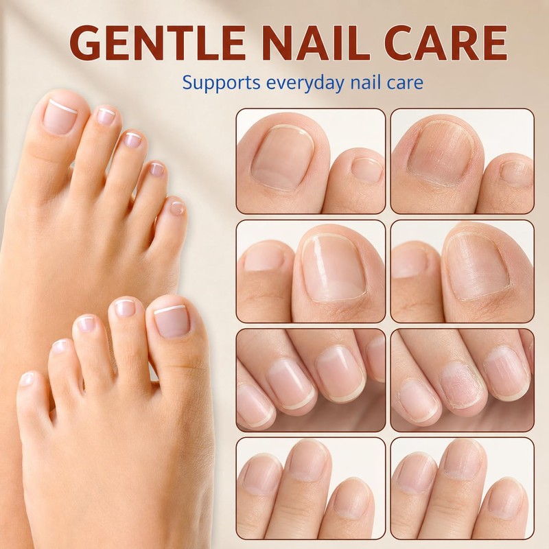 2 Pack Nail Patches, 42 Pcs Self-Adhesive Nail Care Stickers