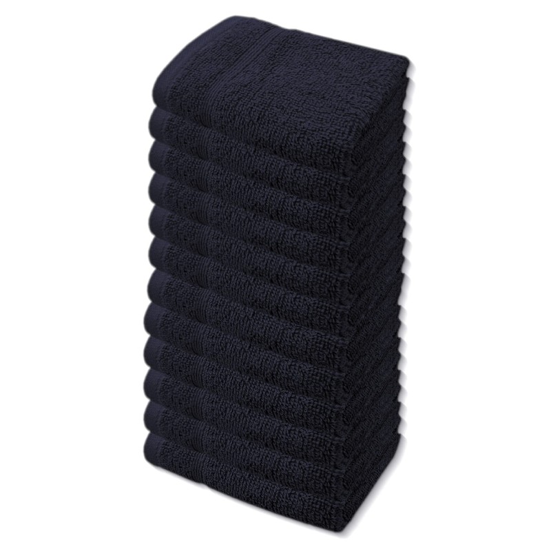 A & B TRADERS Premium Cotton Face Cloths Flannels Washcloth