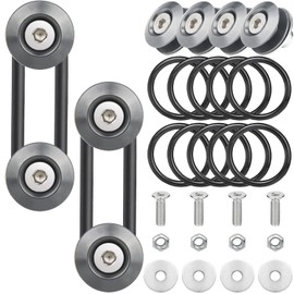 Mellbree Quick Release Bumper, Jdm Quick Release Brackets, Front And Rear Bumper Fasteners, Trunk Band Fender Clips Kits, Compatible With P