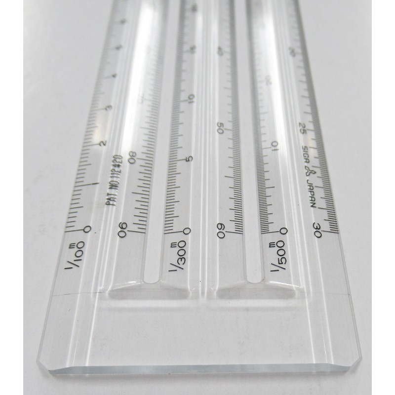 ウチダ製図器(Uchidaseizuki) ウチダ ヘキサスケール 15cm 1-882-0115