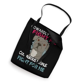 Pitbull Adopt a Pitbull Puppy Tote Bag