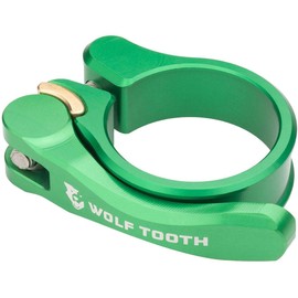 Wolfszahn QR Quick Release Seatpost Clamp - 29.8mm Green