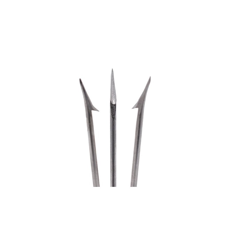 Scuba Choice Spearfishing 6" Pole Spear Tip 3-Prong Head Paralyzer