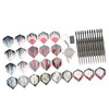 12Pcs Dart Set Stainless Steel Tip Anti Fall Competitive Entertaining