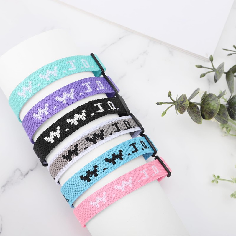 Axlksia 6 PCS WWJD Bracelets for Men and Women –