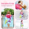 WACCET Bath Poncho Children, Bath Towel Children with Hood, Ultra