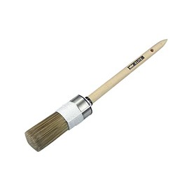 MAKO ELITE Glaze Ring Brush, No.8 Size, Brown