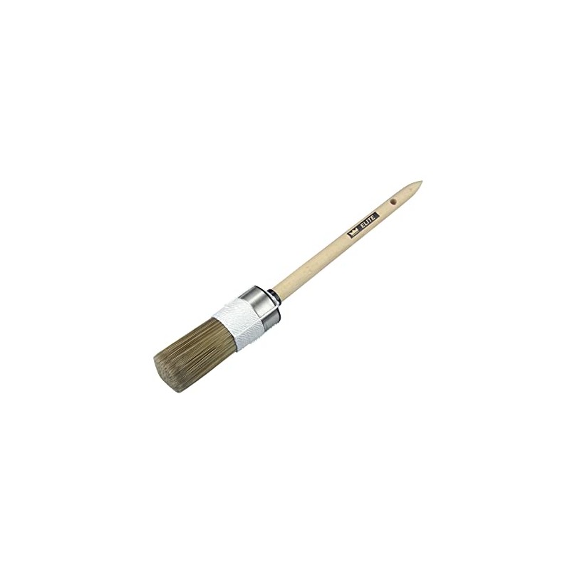 MAKO ELITE Glaze Ring Brush, No.8 Size, Brown
