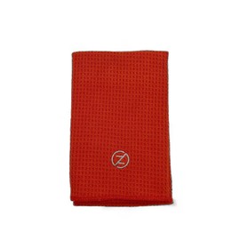 Zero Friction Premium Microfiber Golf Towel, Red