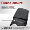 VORNEC Replacement for Toyota Camry Remote Flip Key HYQ12BFB 89070-06790