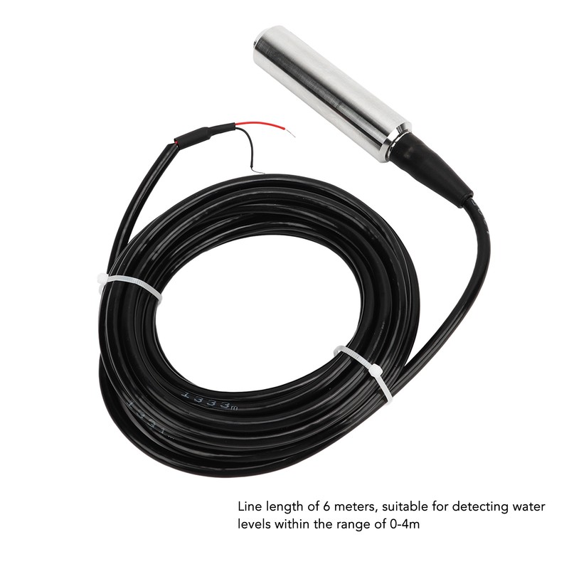 Liquid Level Sensor Throw in Type 6m Cable 0 to