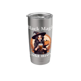 Witches Black Magic Cold Brew Coffee Stainless Steel Insulated Tumbler