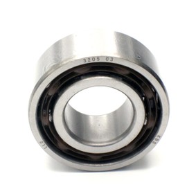 Parts and Parts Angular Contact Ball Bearing 3205 c3 25 x 52 x 20.6 mm, DIN 628, Double Row, Low Friction, Sealed Bearing for Radial & Axial Loads, Ideal for Industrial and Automotive Applications